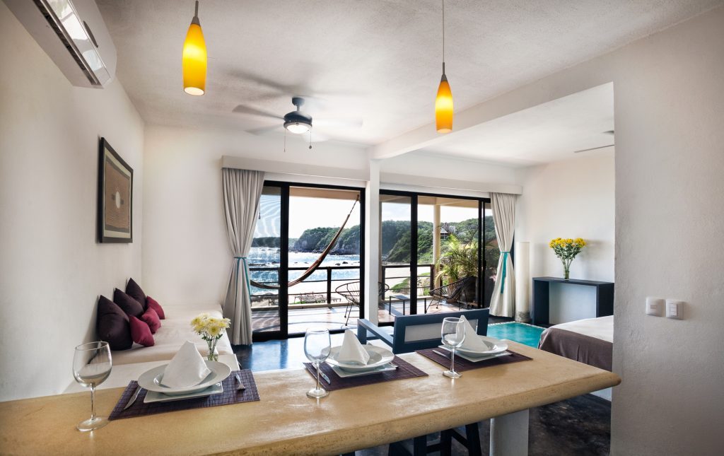 Dining area of the Luxury Suite
