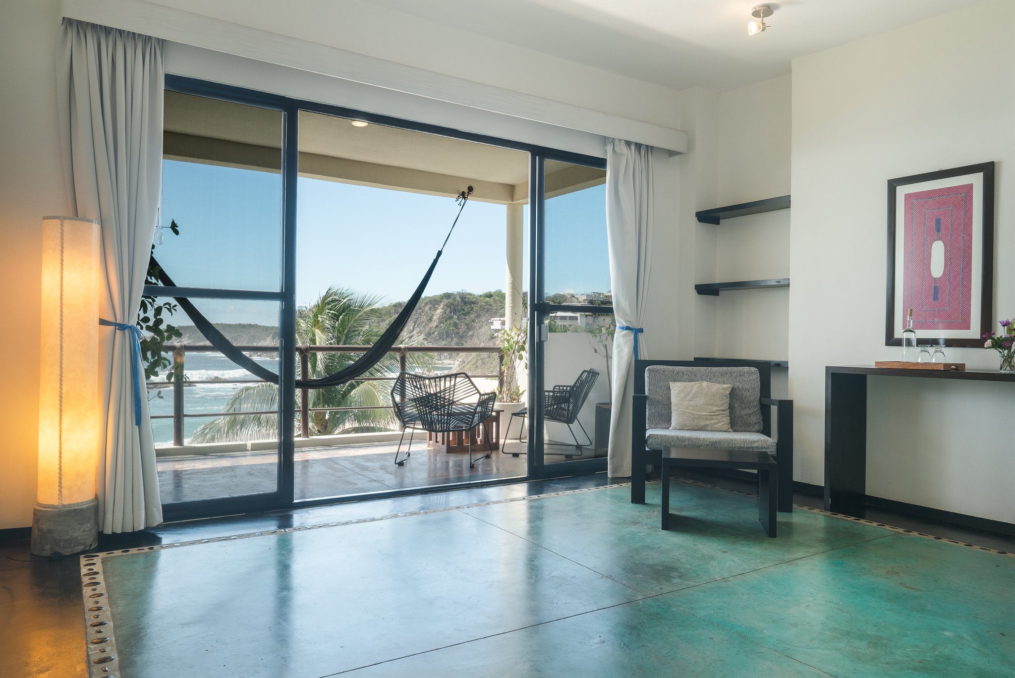 King Room with hammock terrace and ocean view